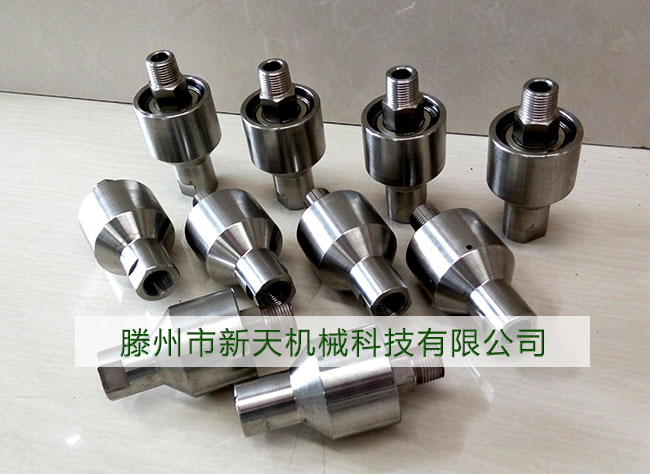 一款不锈钢通水旋转接头图片